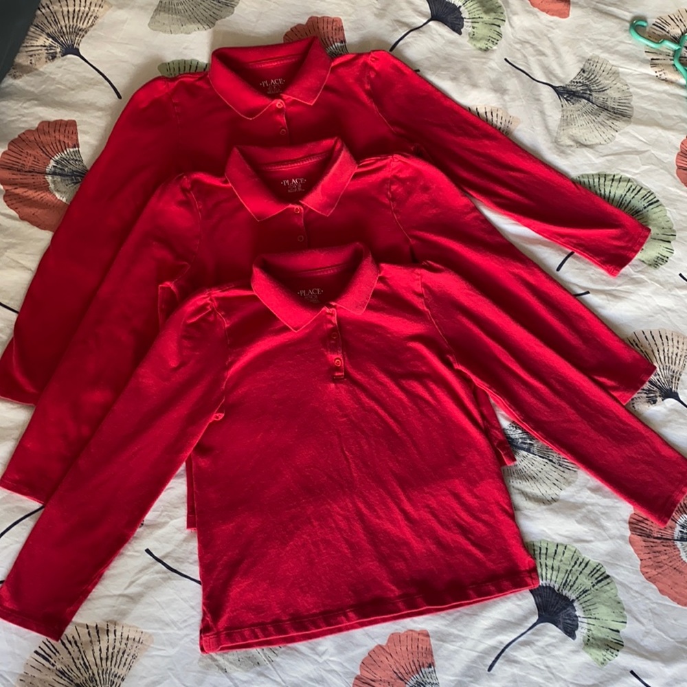 Polo Long-sleeve shirt school uniform